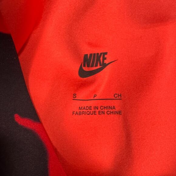 Nike Megan Thee Stallion Bodysuit Women's Size S (Small) Red Jumpsuit Sporty NEW - Picture 10 of 12